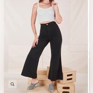 Xs black big bud press bell bottom